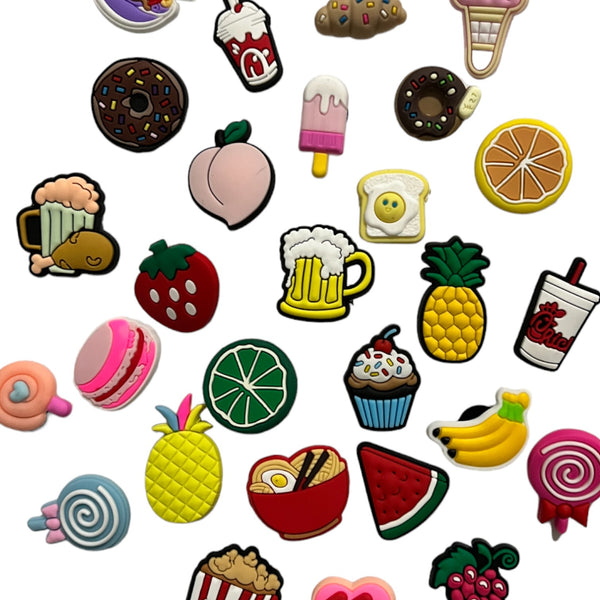 Croc Charms ~ Food and Drink