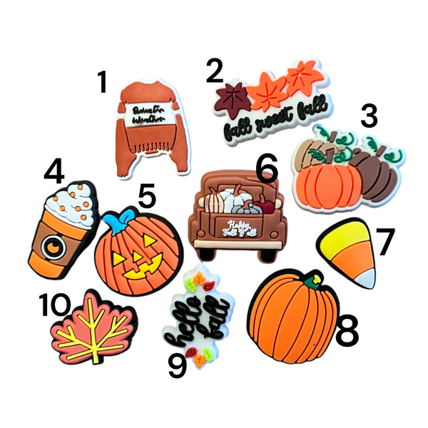 Fall/Halloween ~ Croc Charms