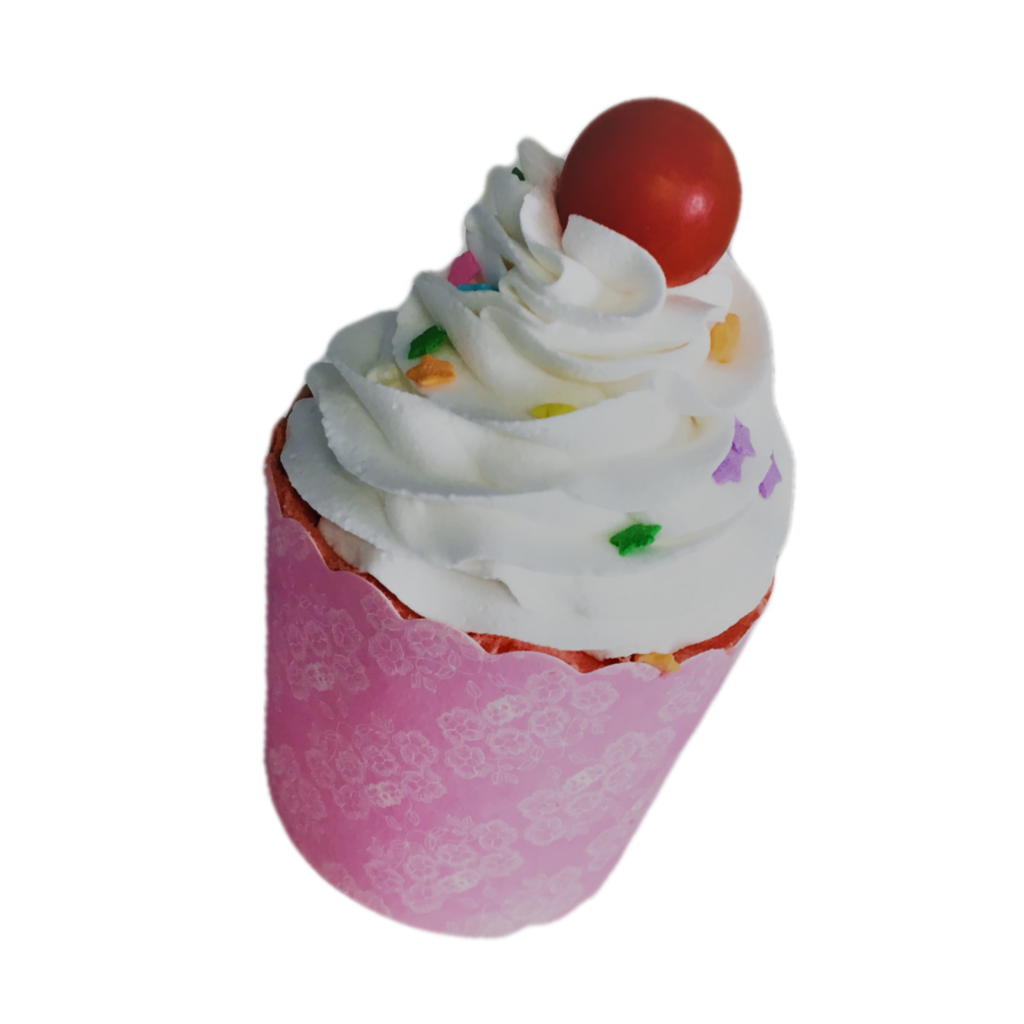 Simple but Sweet ~ Bubble Bath Bomb Cupcake