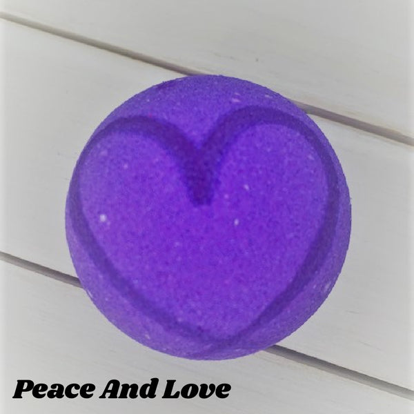 Peace And Love ~ Bath Bomb
